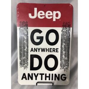 NEW 13" X 8.5 Jeep Metal Sign Wall Decor